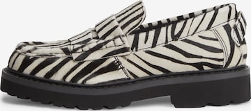 juoda Tommy Jeans Loaferai 'ARCHIVE '01': priekis