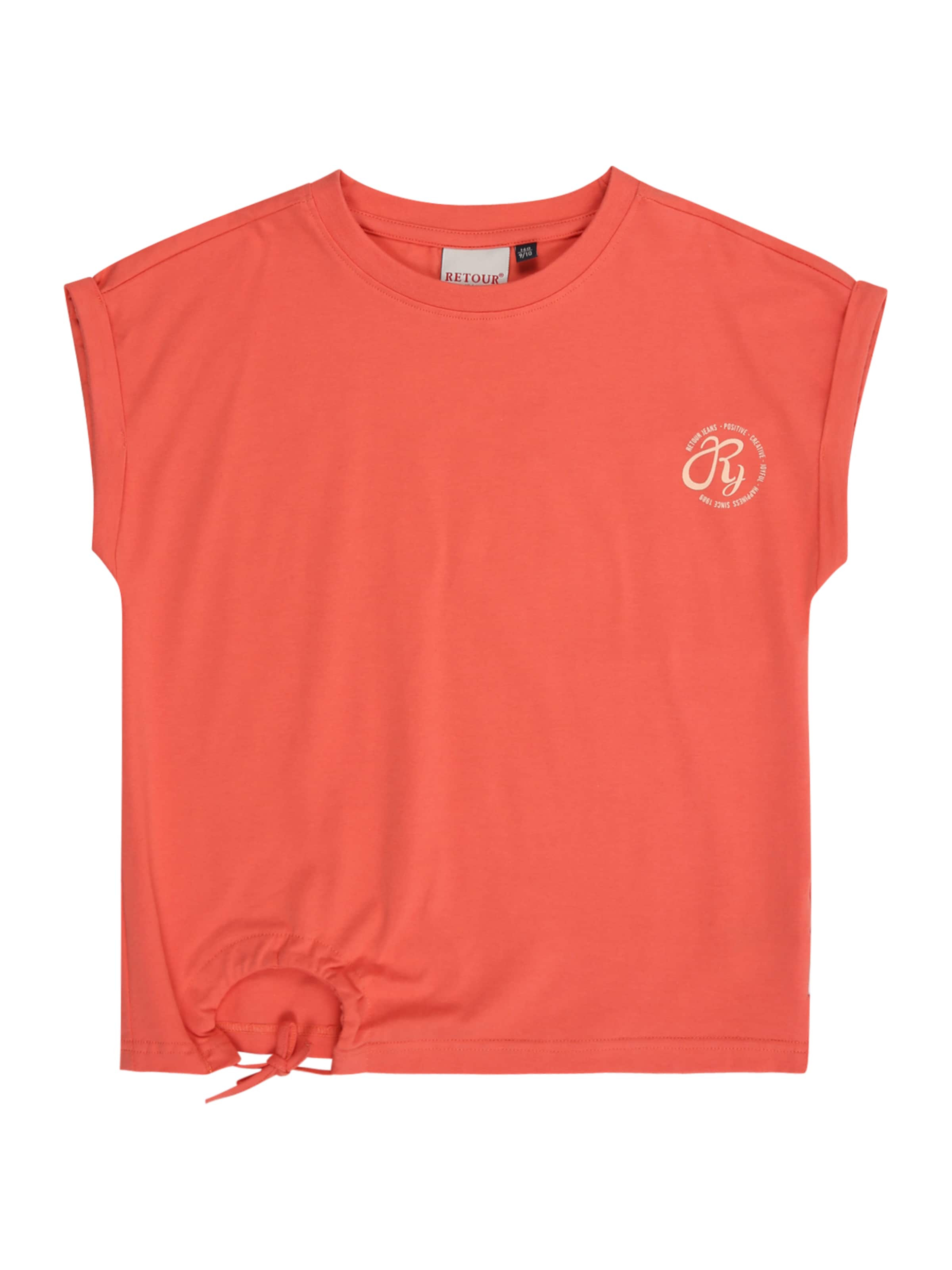 oranžs Retour Jeans T-Krekls 'Natalia': no priekšpuses