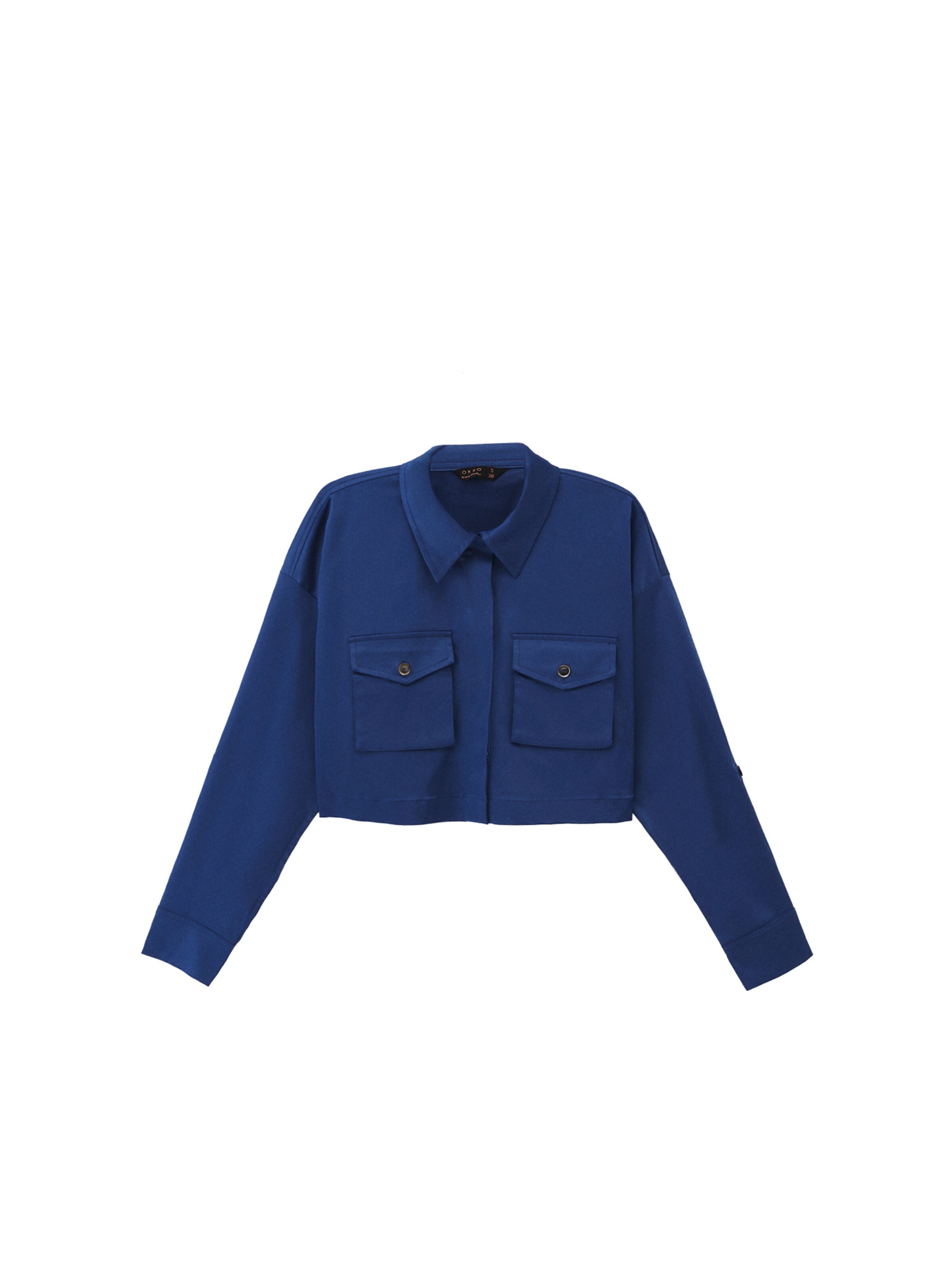 OXXO Blouse in Blue: front