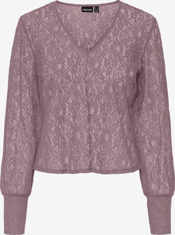 PIECES Blouse 'BELLA' in Roze: voorkant