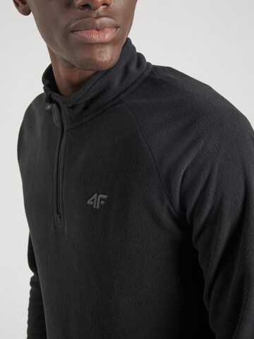 4F Sportsweatshirt in Zwart