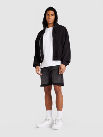 Giacca di felpa di WEEKDAY in nero