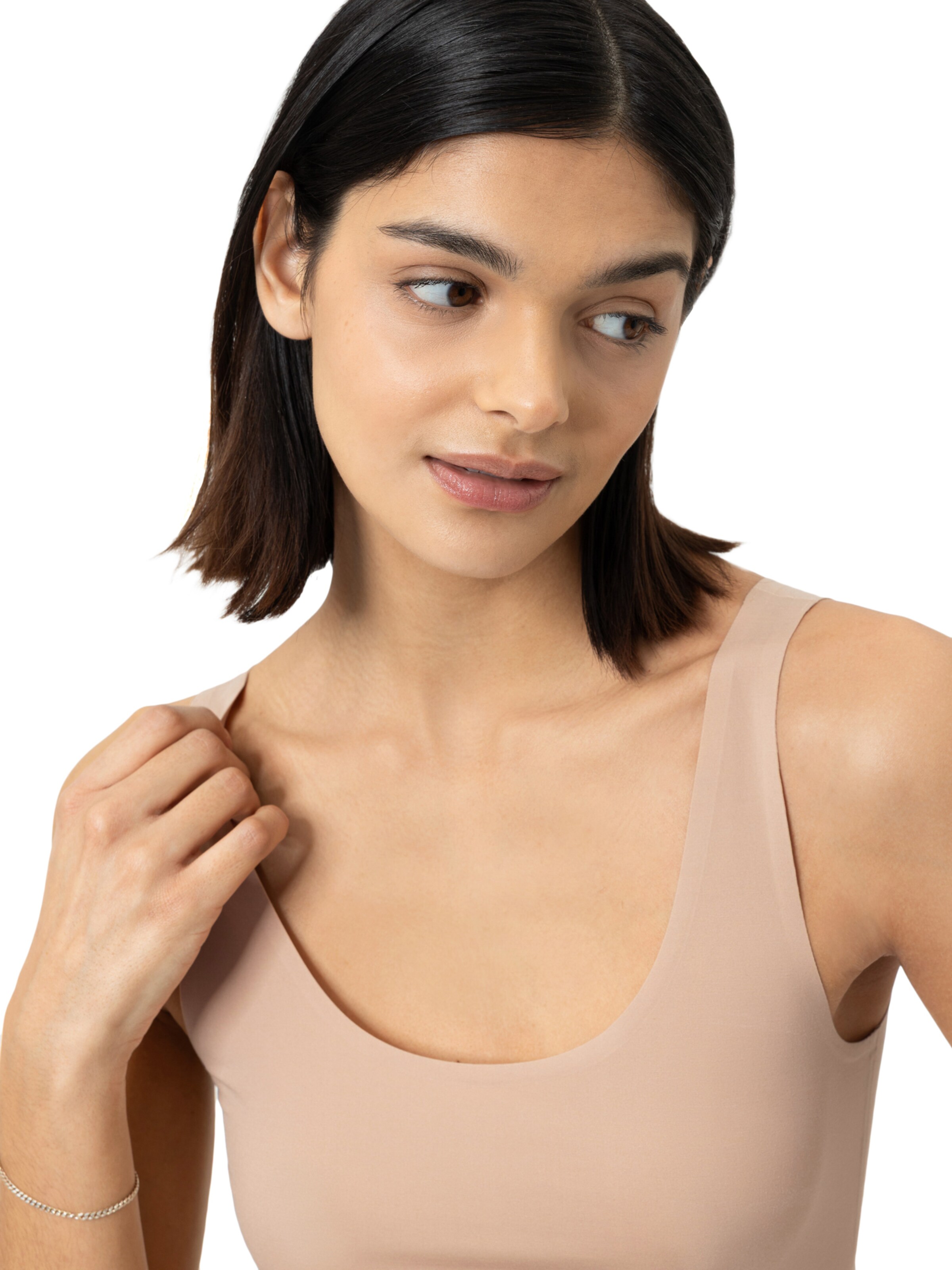 Mey Undershirt 'Simply Better Invisibles' in Beige