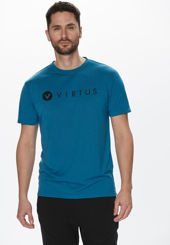 Virtus Shirt 'EDWARDO' in Blau: Vorderseite