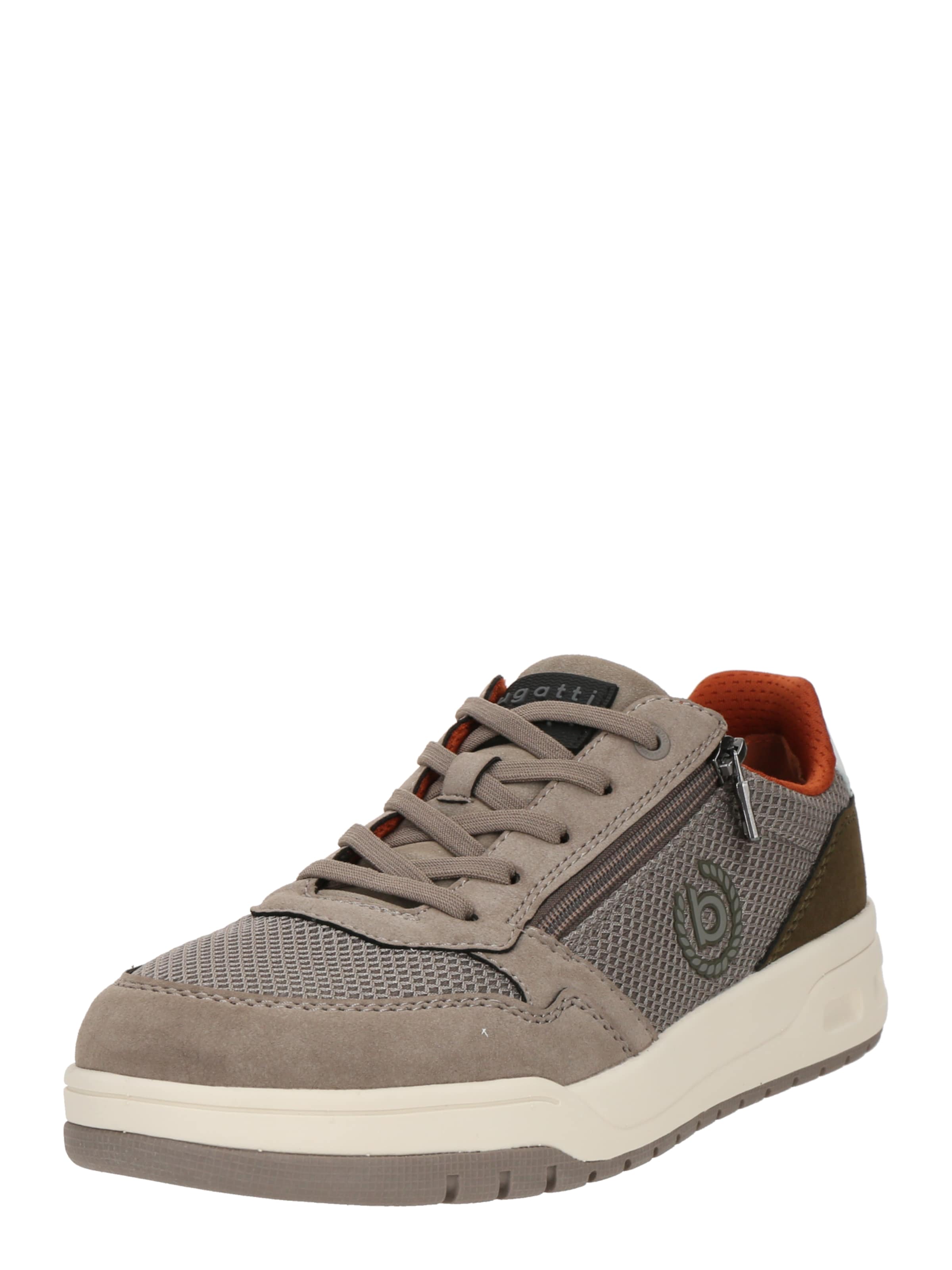 bugatti Låg sneaker i grå: framsida