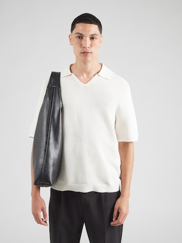 Pullover di Calvin Klein in bianco: frontale