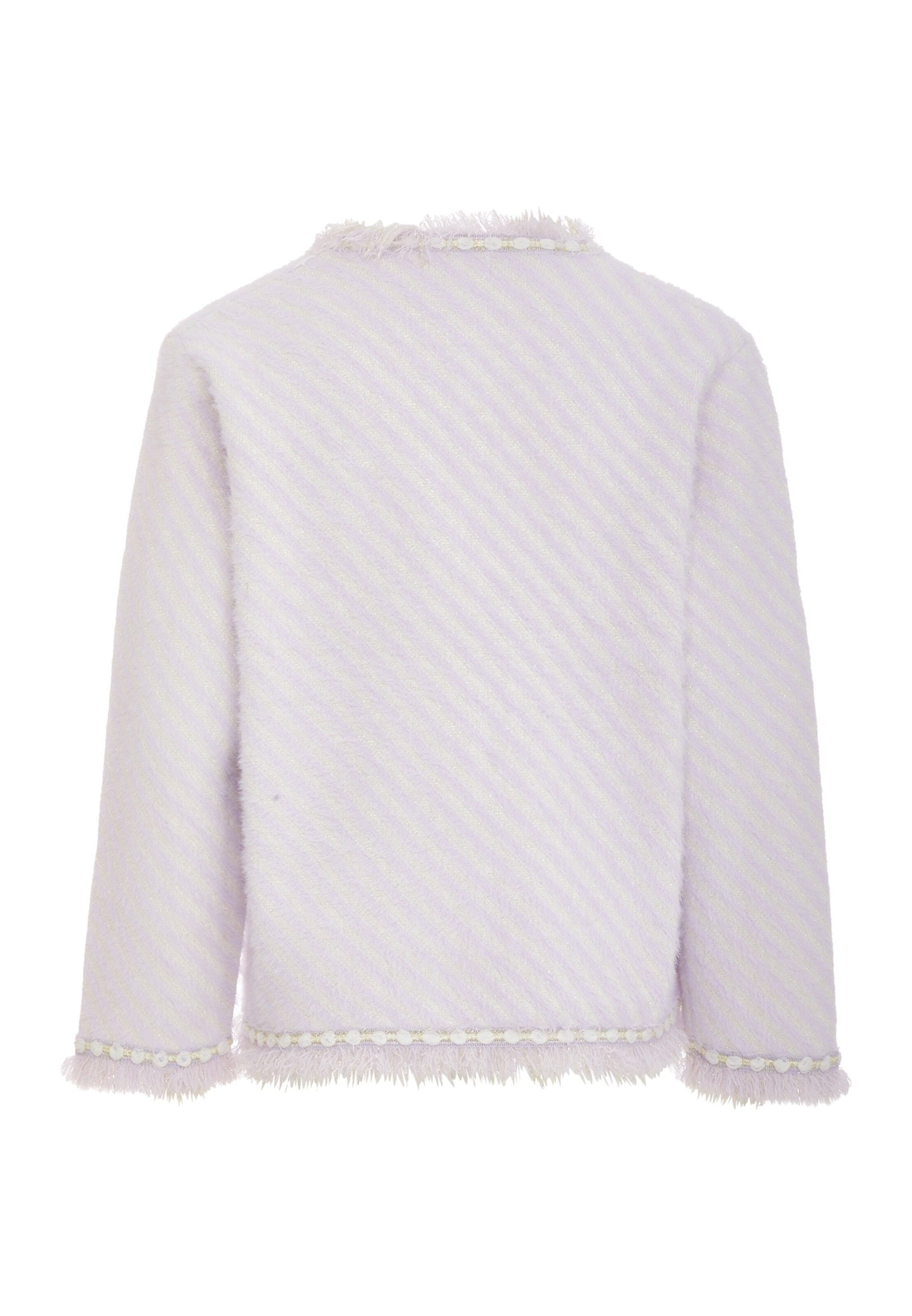 YASANNA Gebreid vest in Lila