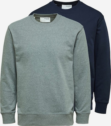 SELECTED HOMME Sweatshirt i blå: forside