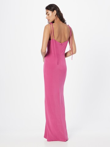 Unique Evening Dress in Pink