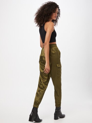 AX Paris Tapered Cargo Pants in Green