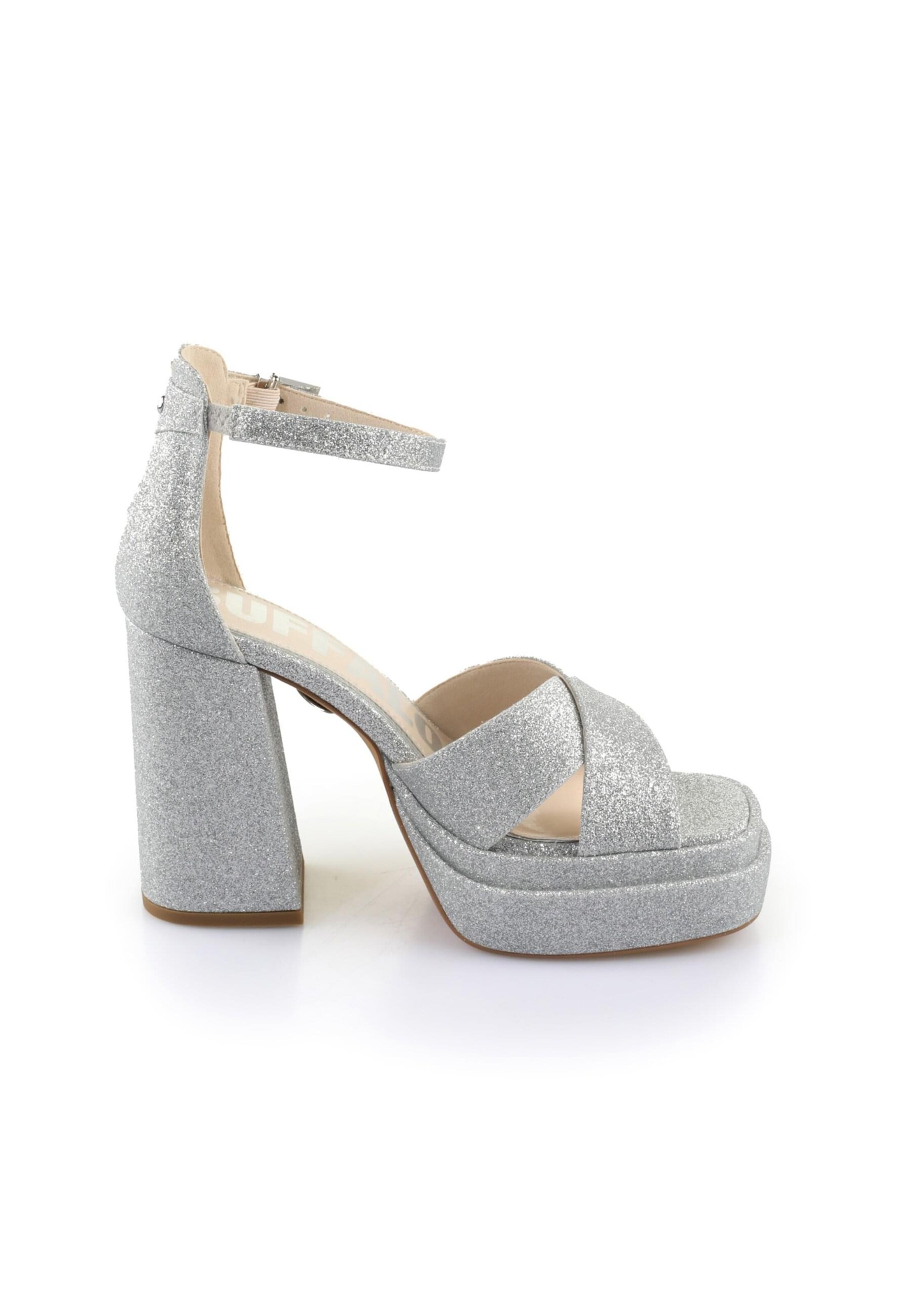 Sandales BUFFALO en argent