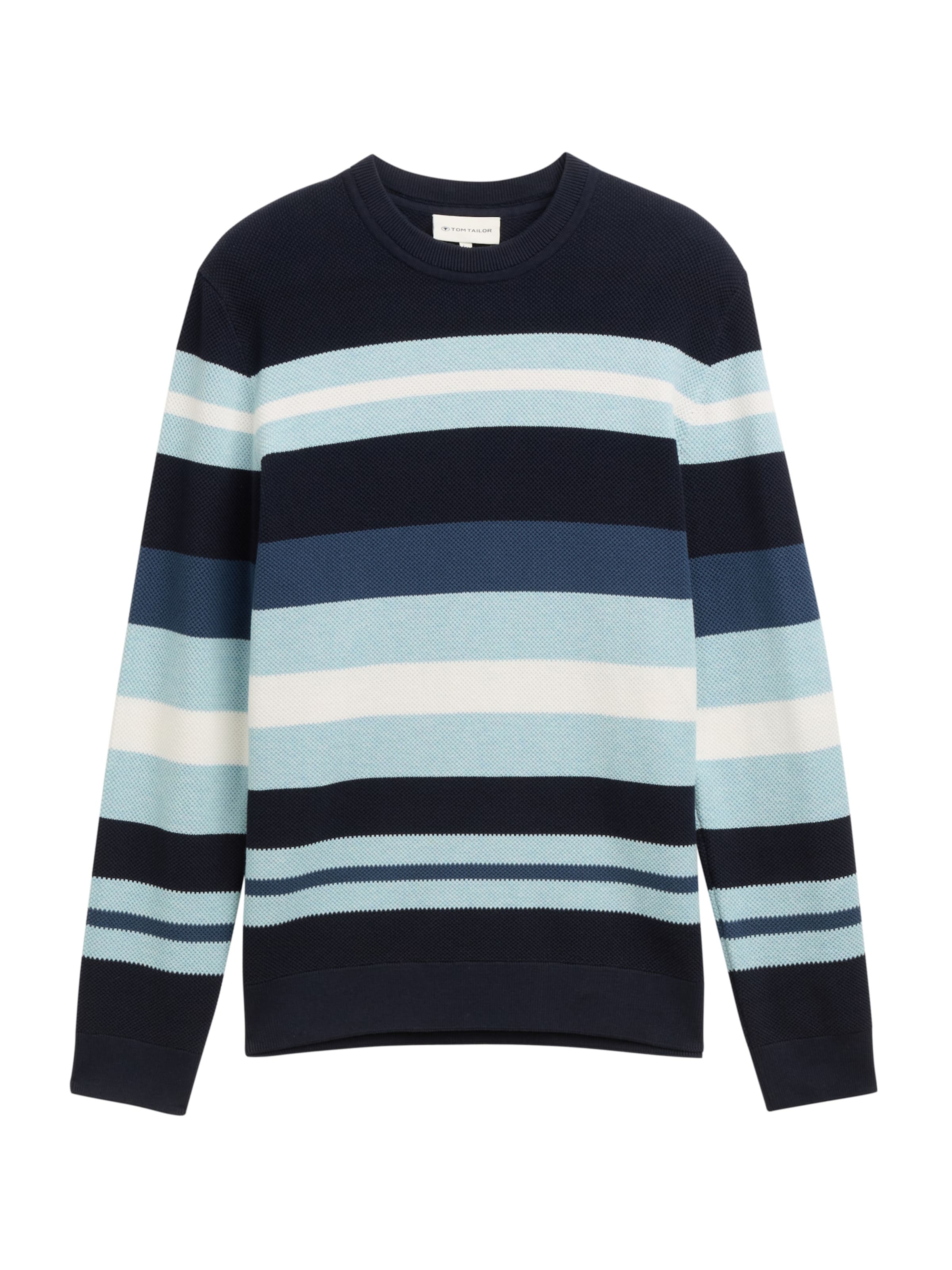 Pull-over TOM TAILOR en bleu : devant