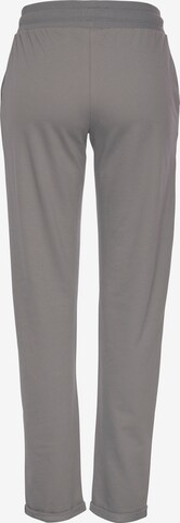 LASCANA Regular Pants in Grey