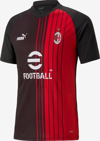 PUMA Functioneel shirt 'A.C. Milan' in Zwart: voorkant