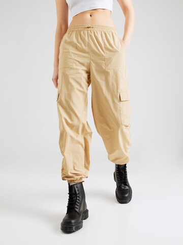 ABOUT YOU Regular Cargo Pants 'Emma' in Beige: front