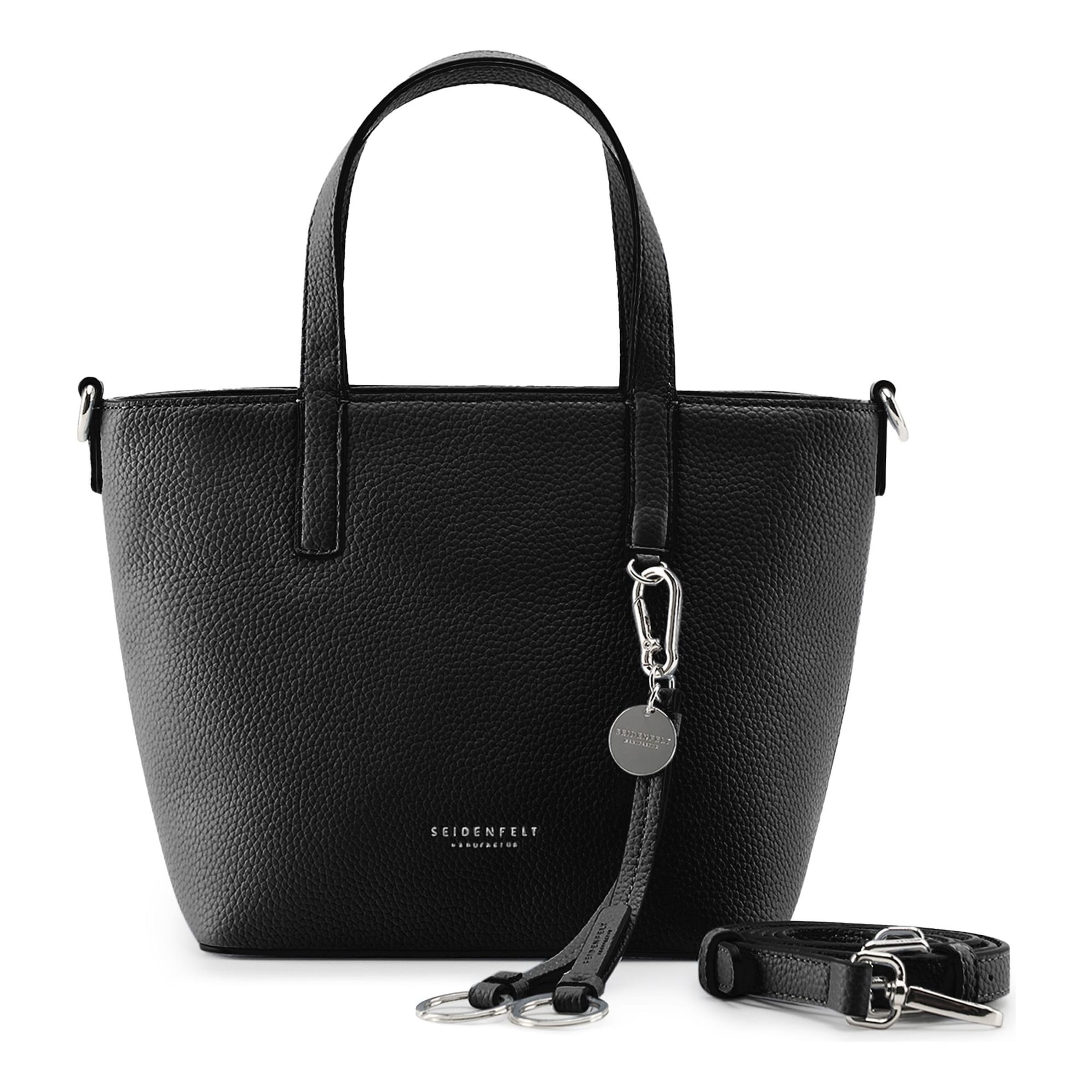 Shopper 'Lohja' di Seidenfelt in nero: frontale