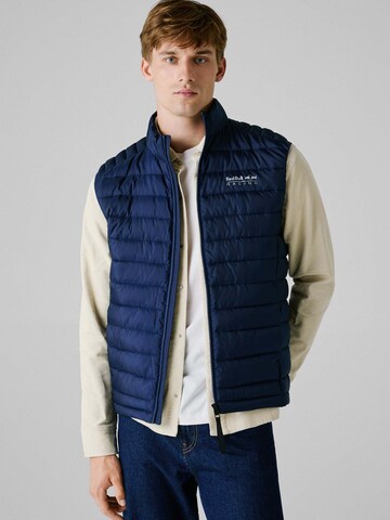 Gilet di Red Bull Racing x Pepe Jeans in blu: frontale
