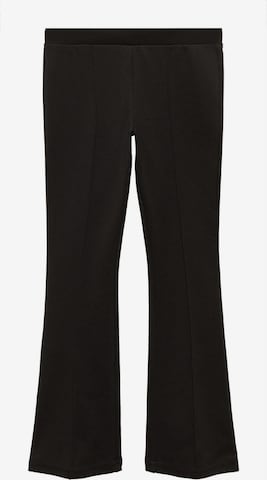 MANGO KIDS Regular Pants 'NERVE' in Black: front