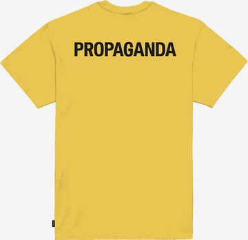 T-Shirt Propaganda en jaune