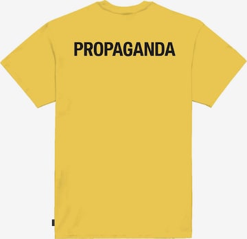 Propaganda T-Shirt in Gelb