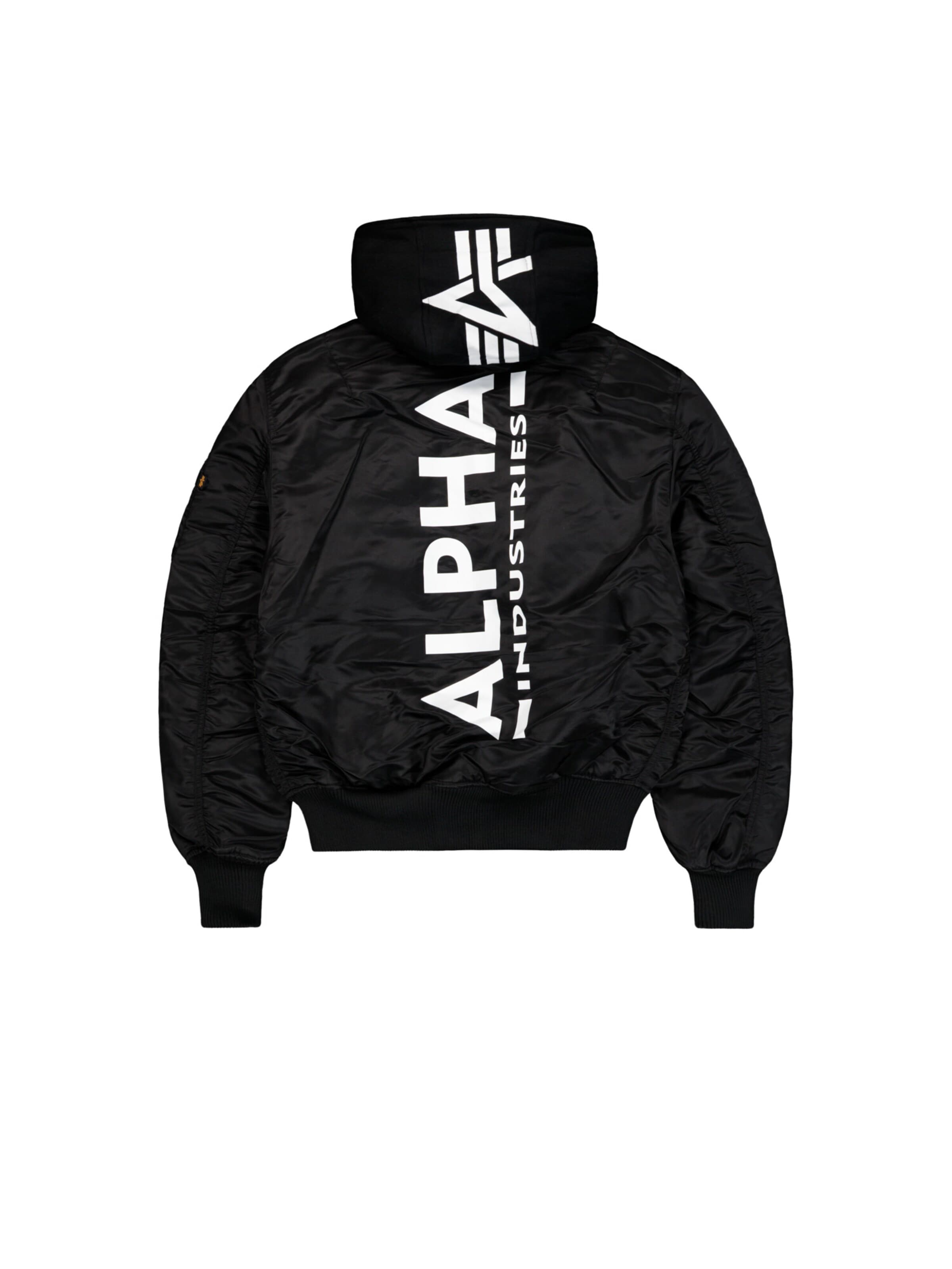 ALPHA INDUSTRIES Prechodná bunda 'MA-1' - Čierna