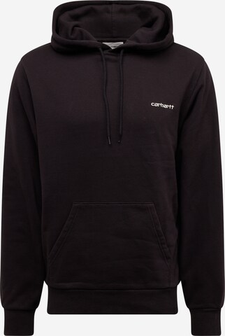 Carhartt WIP Суичър в черно: отпред