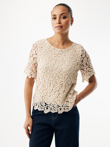 MEXX Μπλούζα σε μπεζ: μπροστά