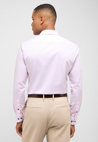 ETERNA Slim fit Button Up Shirt in Pink