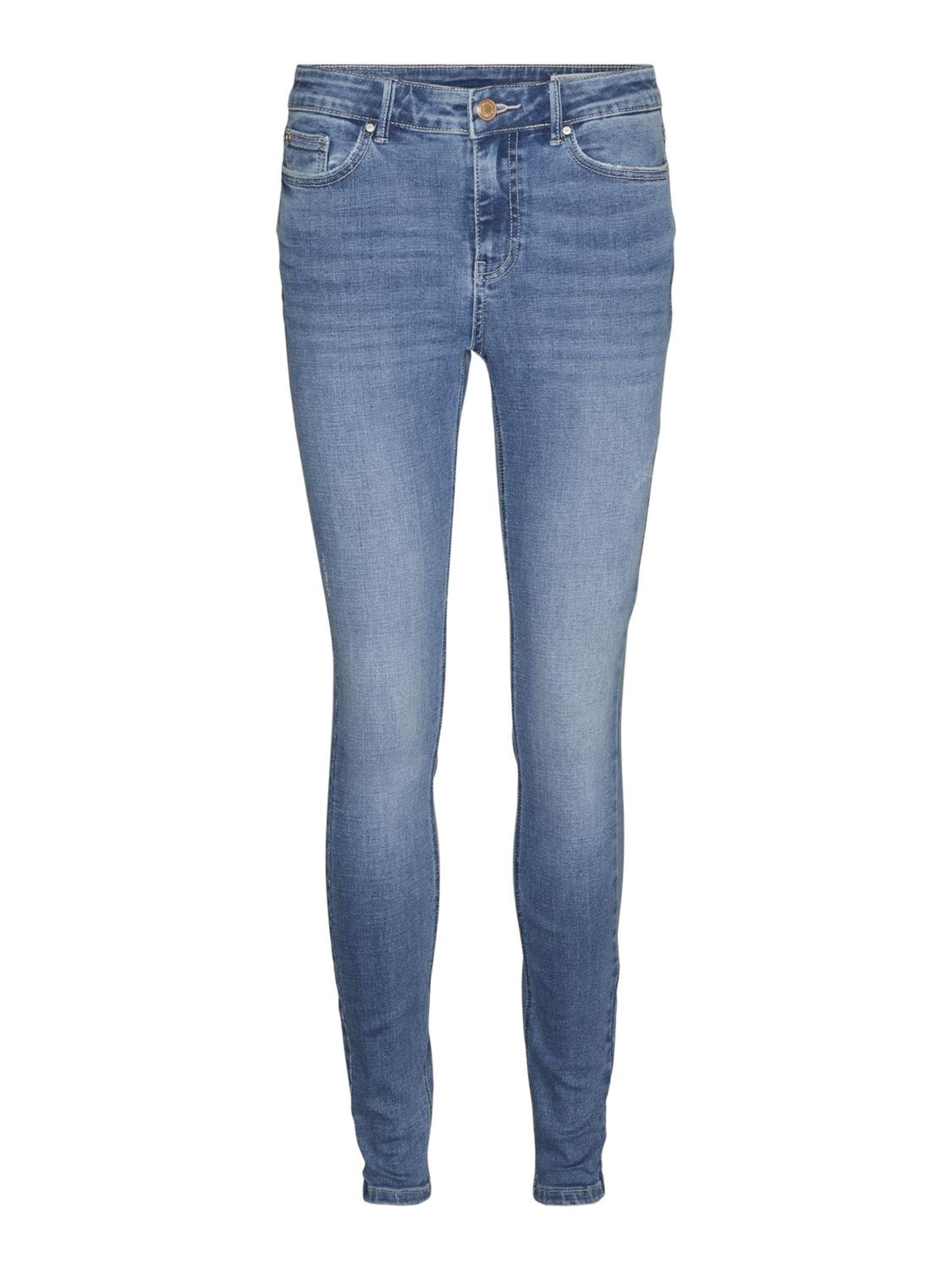 Skinny Jeans 'ONLFlash' di Vero Moda Curve in blu: frontale