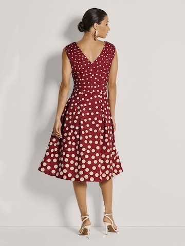 Robe MADELEINE en rouge