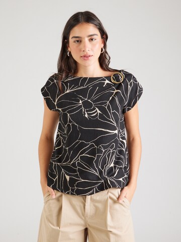 s.Oliver BLACK LABEL Póló - fekete: elől