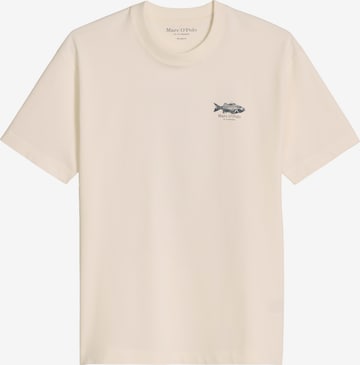 Maglietta di Marc O'Polo in beige: frontale