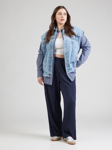 Vero Moda Curve Loose fit Pants 'VMCAurora' in Blue