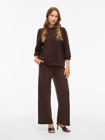Sweat-shirt 'VIREFLECT' VILA en marron