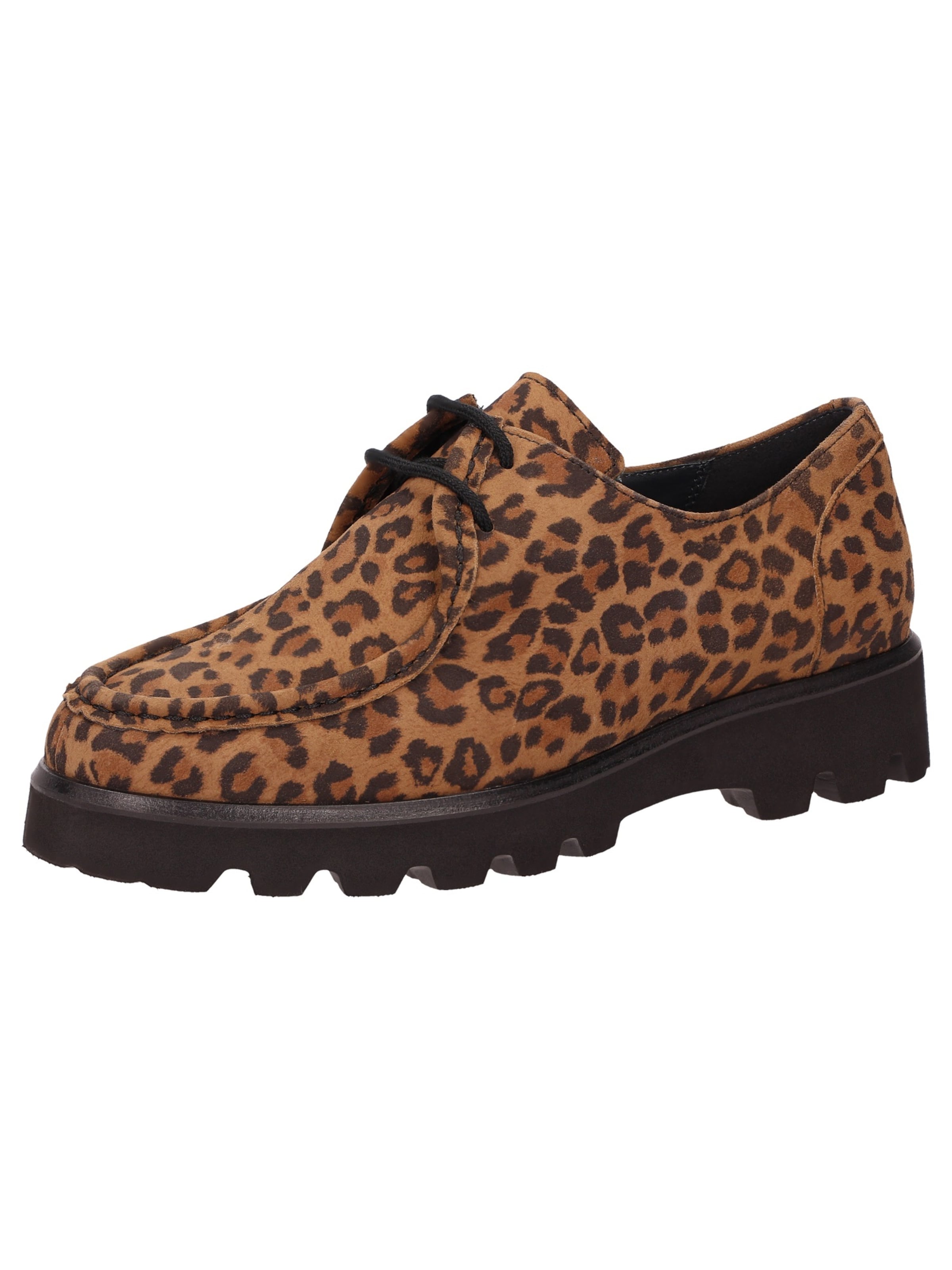 SIOUX Lace-up shoe in Brown: front