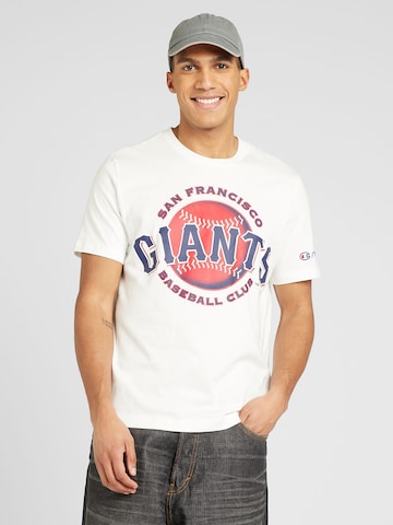 Champion Authentic Athletic Apparel Shirt in Wit: voorkant