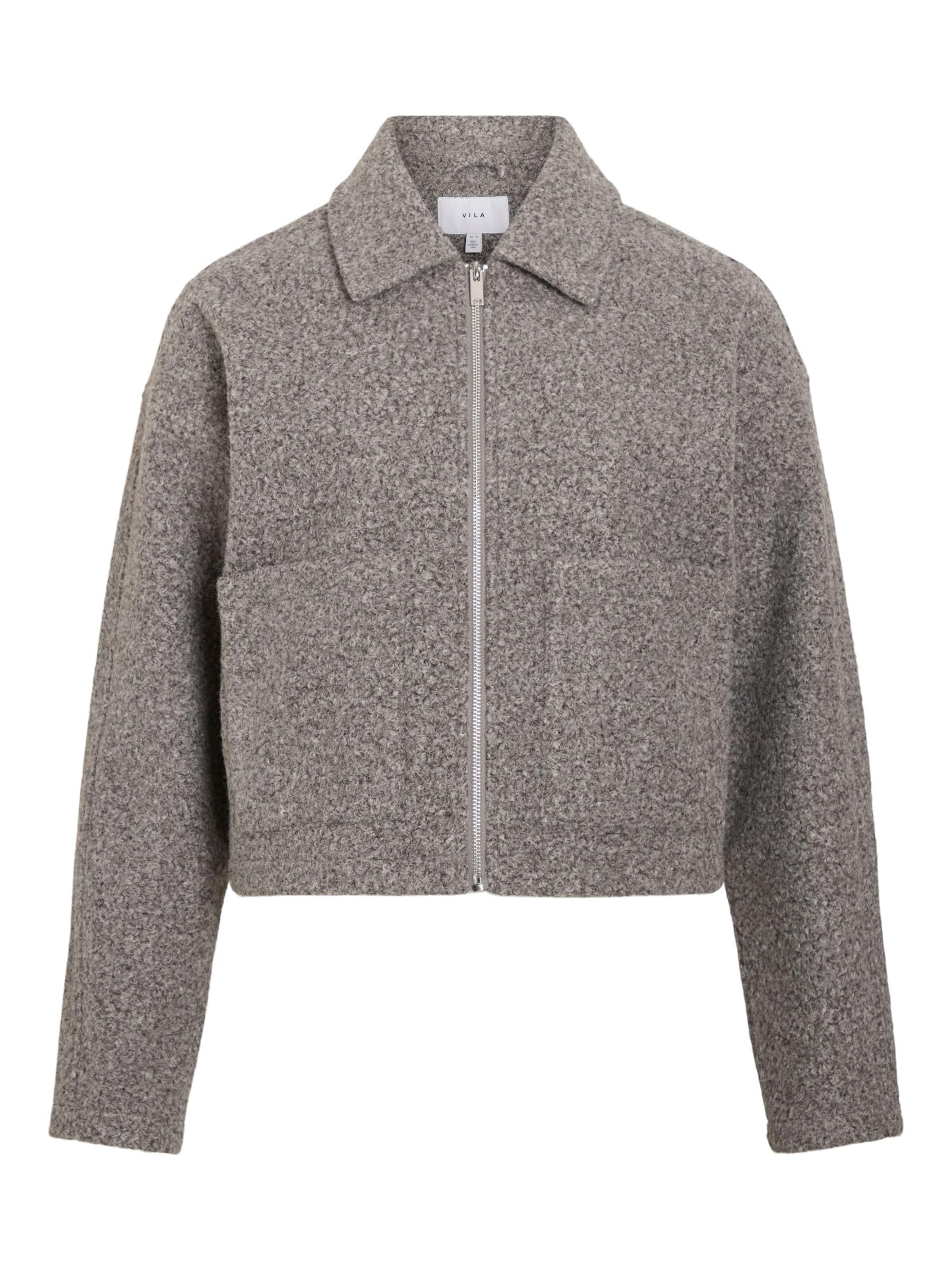 Veste mi-saison 'VIJadas' VILA en gris : devant