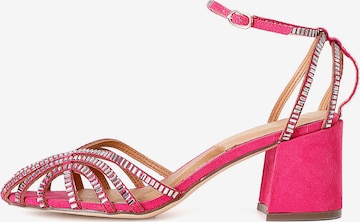 Décolleté sling di CAFè NOIR in rosa: frontale