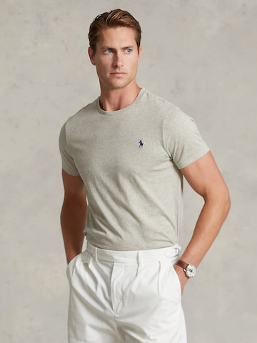 Polo Ralph Lauren Slim fit Shirt in Grey: front