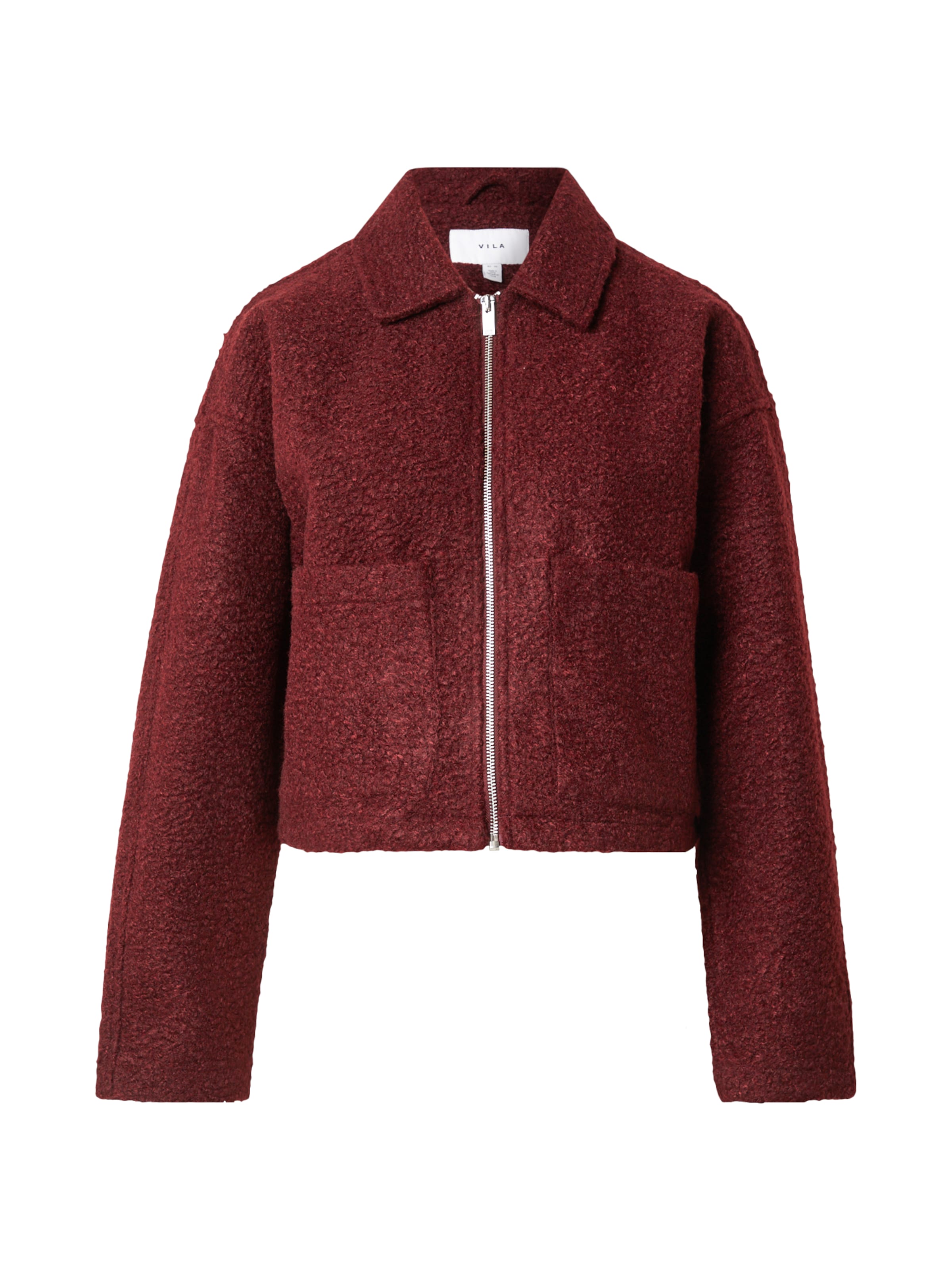 VILA - Chaqueta de entretiempo 'VIJadas' en rojo: frente