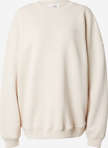 millane Sweatshirt 'Mona' i vit: framsida