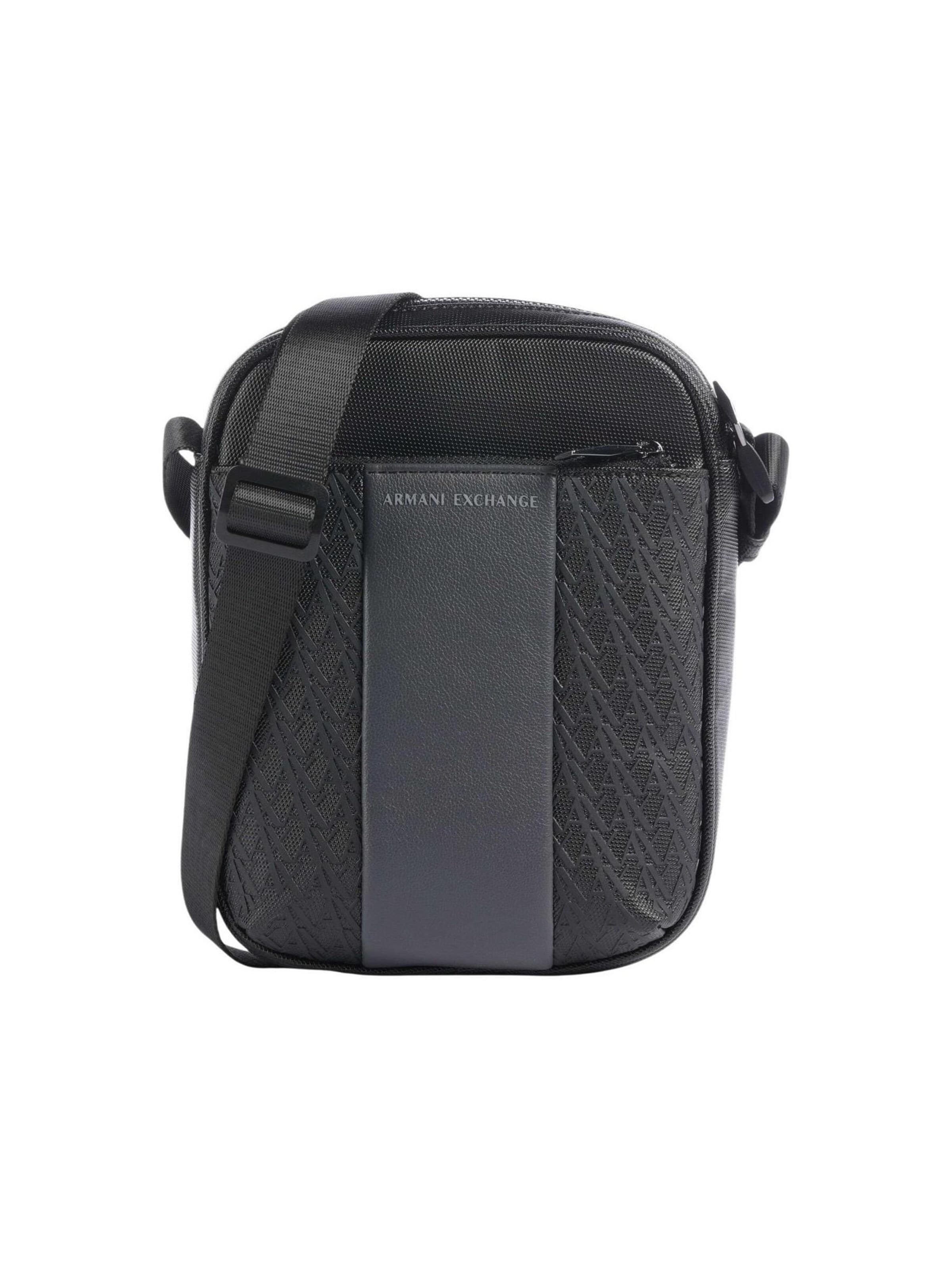 ARMANI EXCHANGE - Bolso de hombro 'XM003174 AF26691' en negro: frente