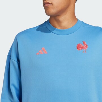 ADIDAS PERFORMANCE Sports sweatshirt 'France Travel Z.N.E.' in Blue