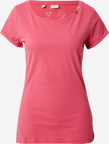 Ragwear T-shirt 'FLORAH' i rosa: framsida