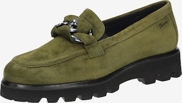 SIOUX Classic Flats 'Meredira' in Green: front