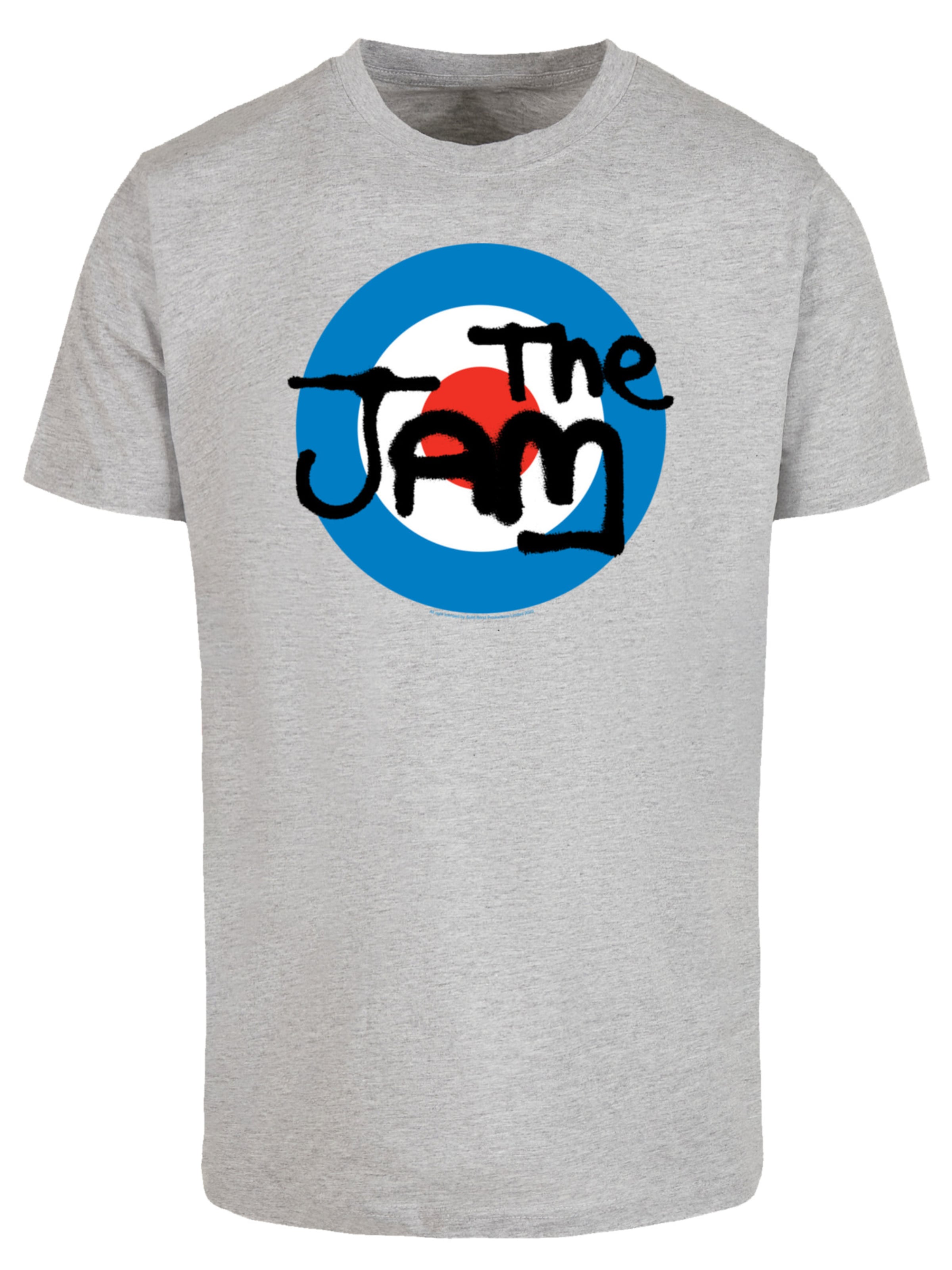 F4NT4STIC Shirt 'The Jam' in Grey: front