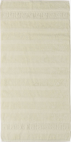 Telo doccia di Cawö in bianco: frontale