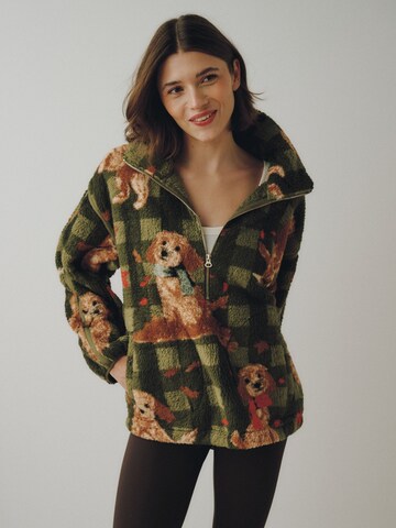 Pull-over Next en vert : devant