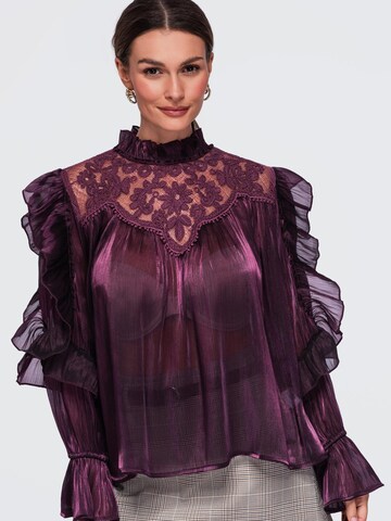Ombre - Blusa en rojo