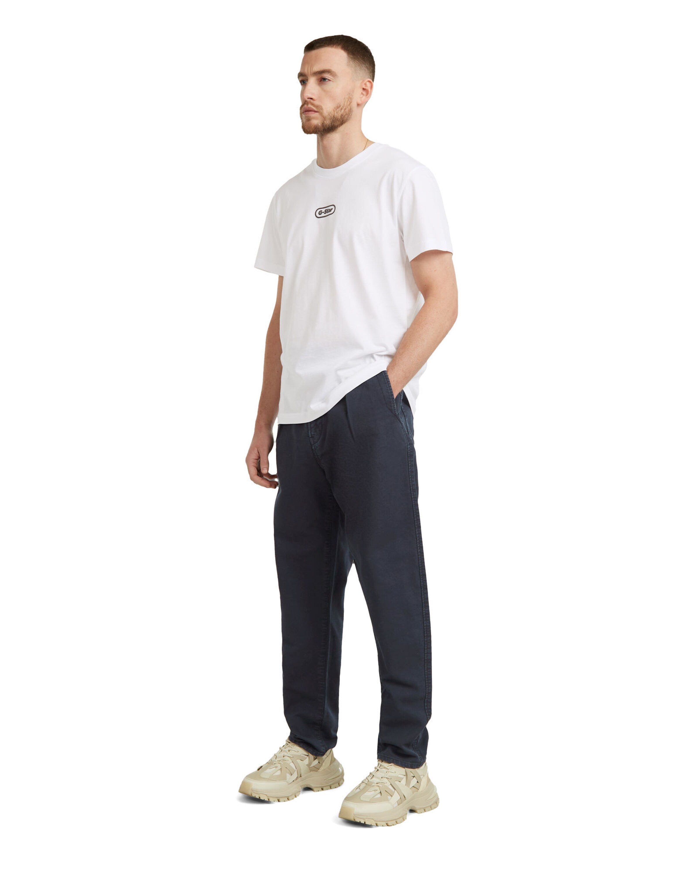 G-STAR Tapered Chinohose in Blau